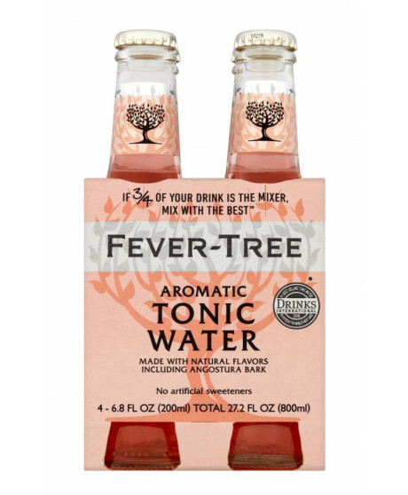 Fever Tree - Aromatic - Acqua Tonica - BLISTER 4 X 20cl