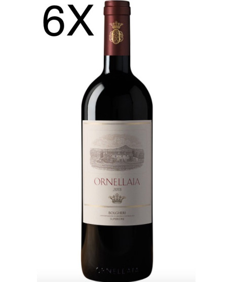 (3 BOTTIGLIE) Ornellaia - Ornellaia 2018 - Bolgheri DOC Superiore - 75cl (3 BOTTIGLIE) Ornellaia - Ornellaia 2018 - Bolgheri DOC Superiore - 75cl