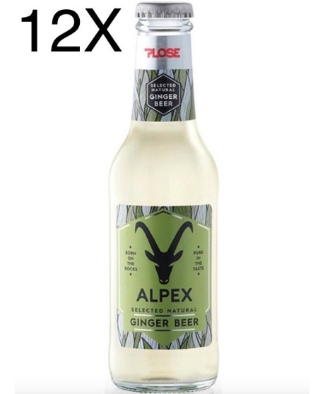 12 BOTTLES - Alpex - Plose - Ginger Beer - Selected Natural - 20cl