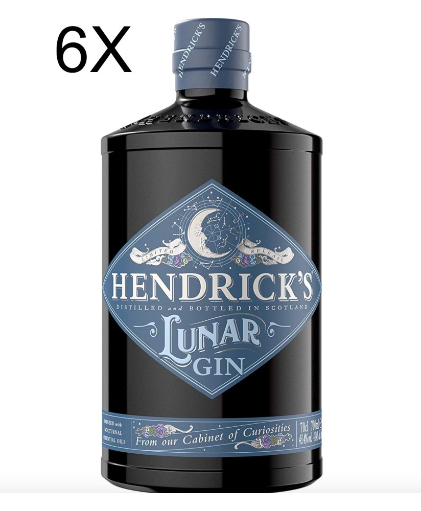 (3 BOTTLES) William Grant & Sons - Gin Hendrick' s  Lunar - Limited Release - 70cl
