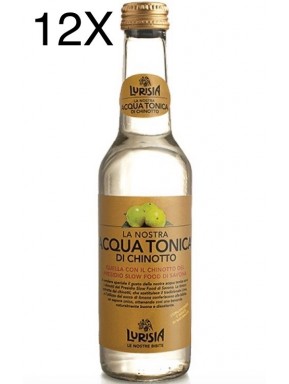 12 BOTTIGLIE - Lurisia - Acqua Tonica - con Limone e Chinotto - 27.5cl