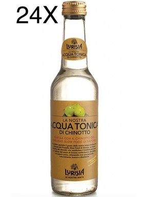 24 BOTTIGLIE - Lurisia - Acqua Tonica - con Limone e Chinotto - 27.5cl