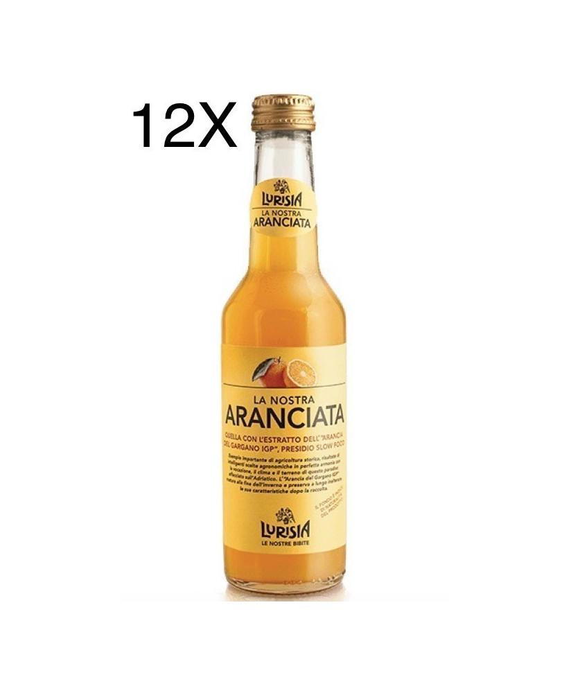 Vendita online Lurisia Aranciata quella vera, con Arancia del Gargano IGP. Miglior prezzo online bibite Lurisia Chinotto, Gazzos