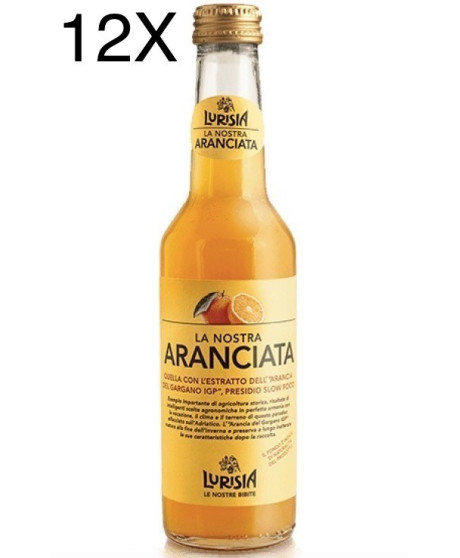 12 BOTTIGLIE - Lurisia - Aranciata - 27.5cl