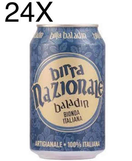 (24 LATTINE) Baladin - Birra Nazionale - 33cl