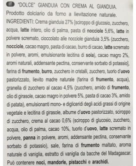 Flamigni - Sweet with Gianduia Cream - 300g