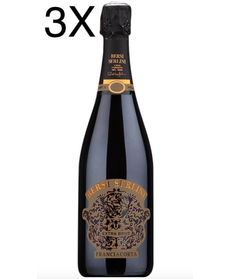 (3 BOTTIGLIE) Bersi Serlini - Extra Brut Millesimato 2020 - Franciacorta DOCG - 75cl