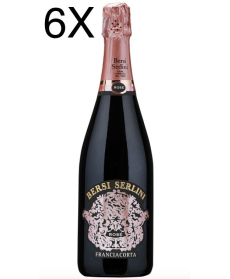 (3 BOTTLES) Bersi Serlini - Rose' Rosa Rosae - Franciacorta DOCG - 75cl (3 BOTTLES) Bersi Serlini - Rose' Rosa Rosae - Franciacorta DOCG - 75cl
