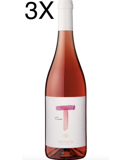 (3 BOTTIGLIE) Cantina Tramin - T Cuvee Rosé 2022 - Vigneti delle Dolomiti IGT - 75cl