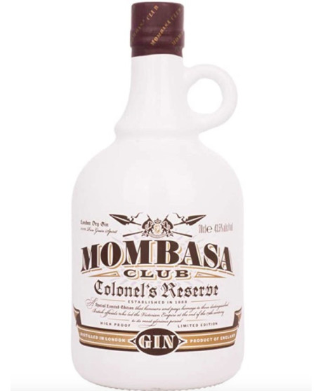 Gin Mombasa Club - Colonel's Reserve - Limited edition - 70cl Gin Mombasa Club - Colonel's Reserve - Limited edition - 70cl