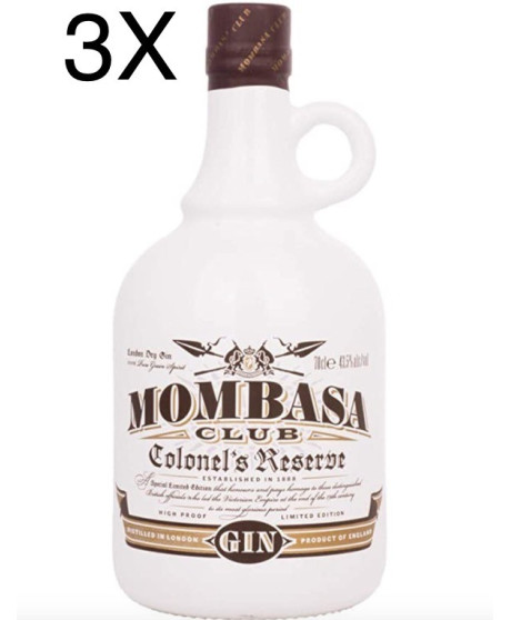 Gin Mombasa Club - Colonel's Reserve - Limited edition - 70cl Gin Mombasa Club - Colonel's Reserve - Limited edition - 70cl