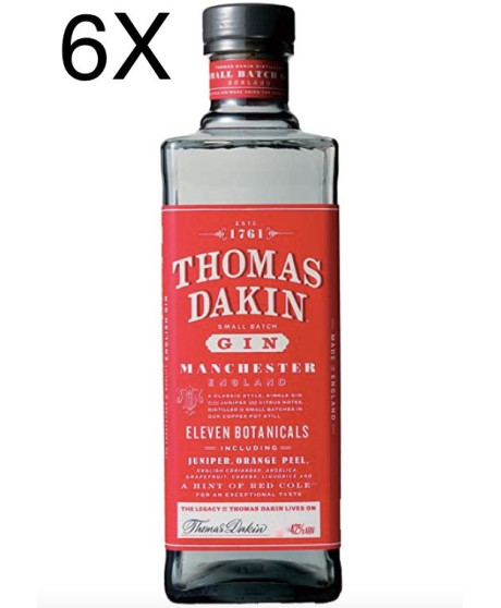 (3 BOTTLES) Quintessential - Thomas Dakin Gin - Small Batch - 1 Litro - 100cl