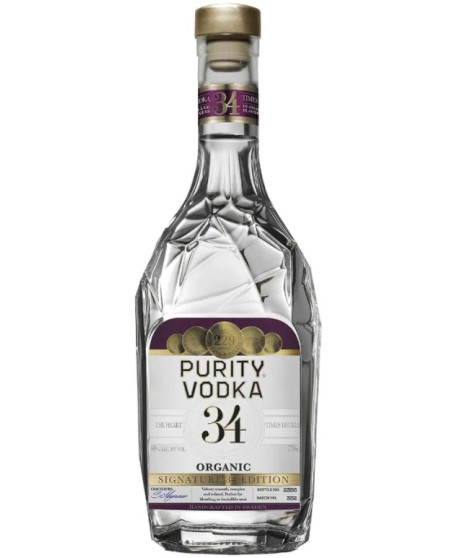 Purity Vodka - Signature 34 Edition Organic Vodka - 70cl