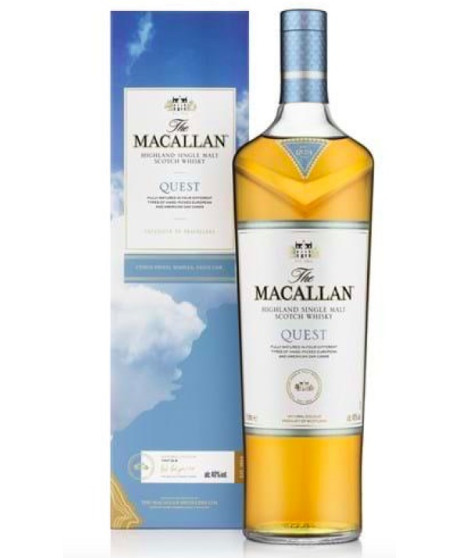 Macallan - Quest - Highland Single Malt - Astucciato - 1 Litro - 100cl Macallan - Quest - Highland Single Malt - Astucciato - 1 Litro - 100cl