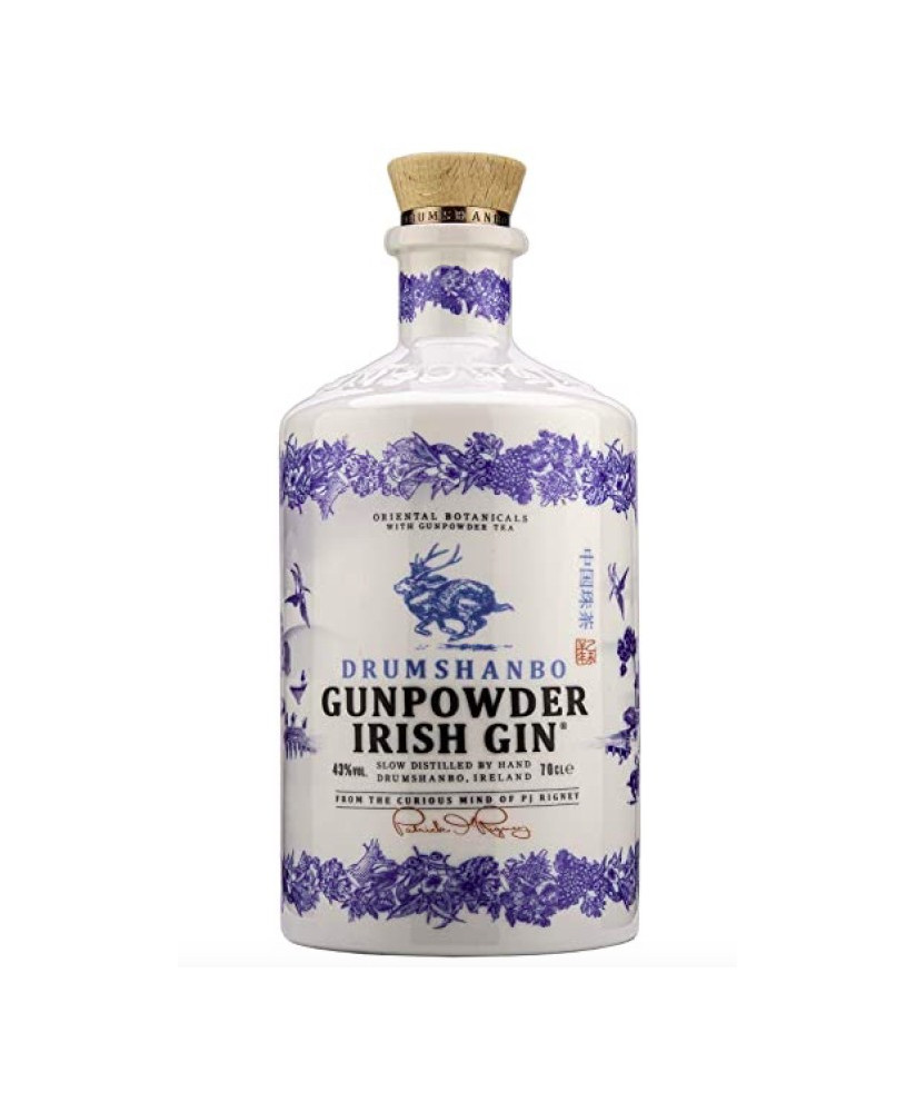 The Shed Distillery - Gunpowder Irish Gin - CERAMIC LIMITED EDITION - 70cl