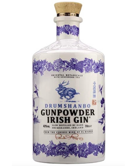 The Shed Distillery - Gunpowder Irish Gin - CERAMIC LIMITED EDITION - 70cl