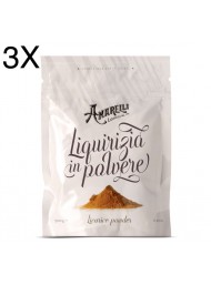 (3 PACKS X 500g) Amarelli - Liquorice Powder 