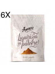 (6 PACKS X 500g) Amarelli - Liquorice Powder 