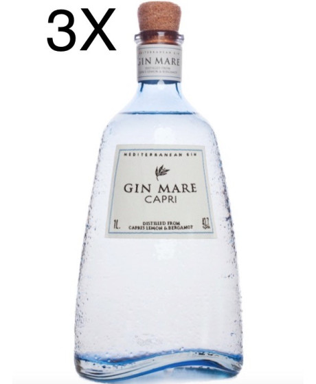 Gin Mare - Capri - Limited Edition - 100cl - 1 Litro Gin Mare - Capri - Limited Edition - 100cl - 1 Litro