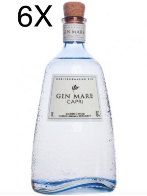 (3 BOTTIGLIE) Gin Mare - Capri - Limited Edition - 100cl - 1 Litro