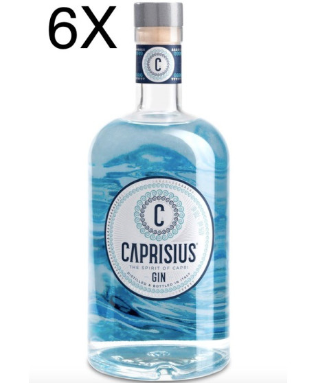 (6 BOTTIGLIE) Caprisius Gin - The Spirit of Capri - 70cl