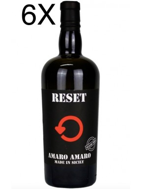 (3 BOTTIGLIE) Reset - Amaro Amaro - Made in Sicily - 70cl