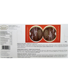 Buratti - Blue Sugared Dark Chocolate - 1000g