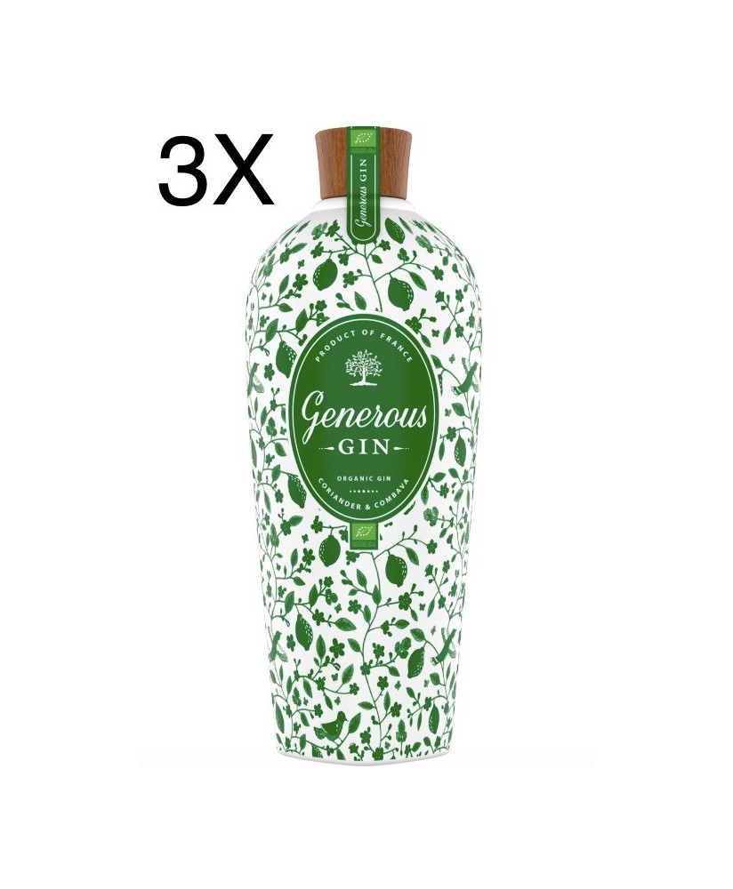 Generous Gin - Organic - Coriander & Combava - 70cl