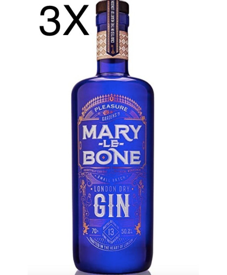 (3 BOTTLES) Marylebone - London Dry Gin - 70cl