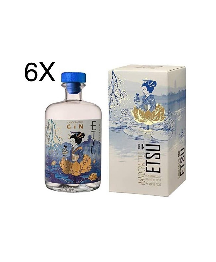 (3 BOTTLES) Gin Etsu - Japanese Handcrafted Gin - 70cl