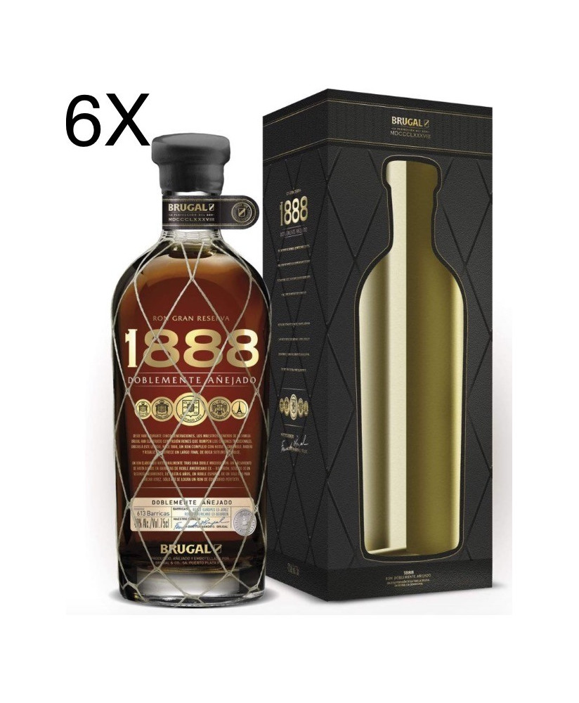Vendita online Rum Brugal 1888 Doblemente Anejato Gran Reserva. Shop on line rum dominicano al miglior prezzo