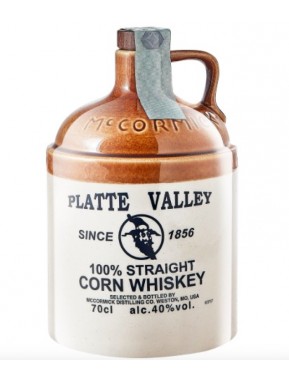 McCormick Distilling - Platte Valley Whiskey - 100% Straight Corn Whisky - 70cl