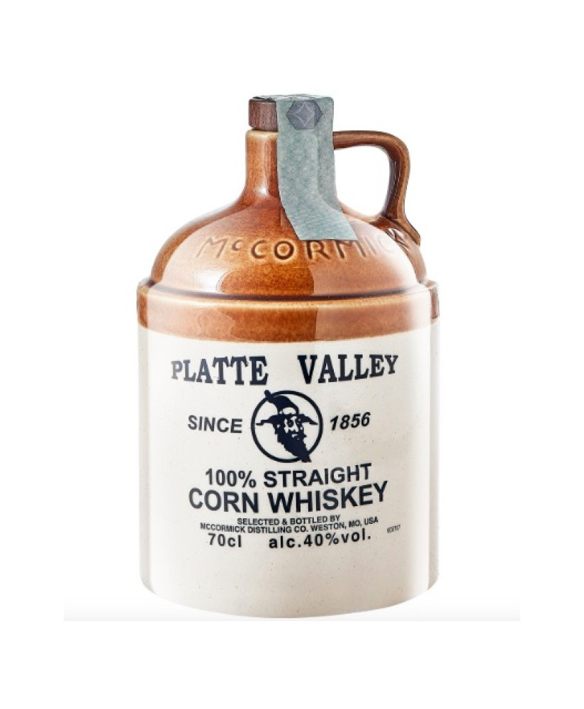 McCormick Distilling - Platte Valley Whiskey - 100% Straight Corn Whisky - 70cl