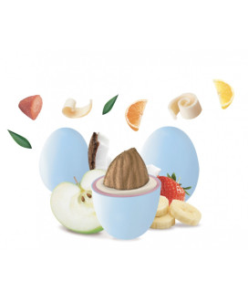 Maxtris - Confetti Mix Frutta Bianco - Vassoio - 500g