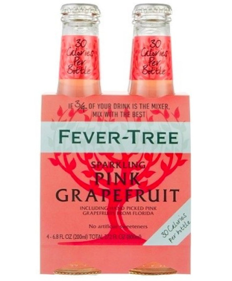 Fever Tree - Pink Grapefruit - Acqua Tonica - NOVITA' - BLISTER 4 X 20cl