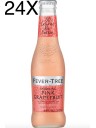 24 BOTTIGLIE - Fever Tree - Pink Grapefruit - Acqua Tonica - NOVITA' - 20cl