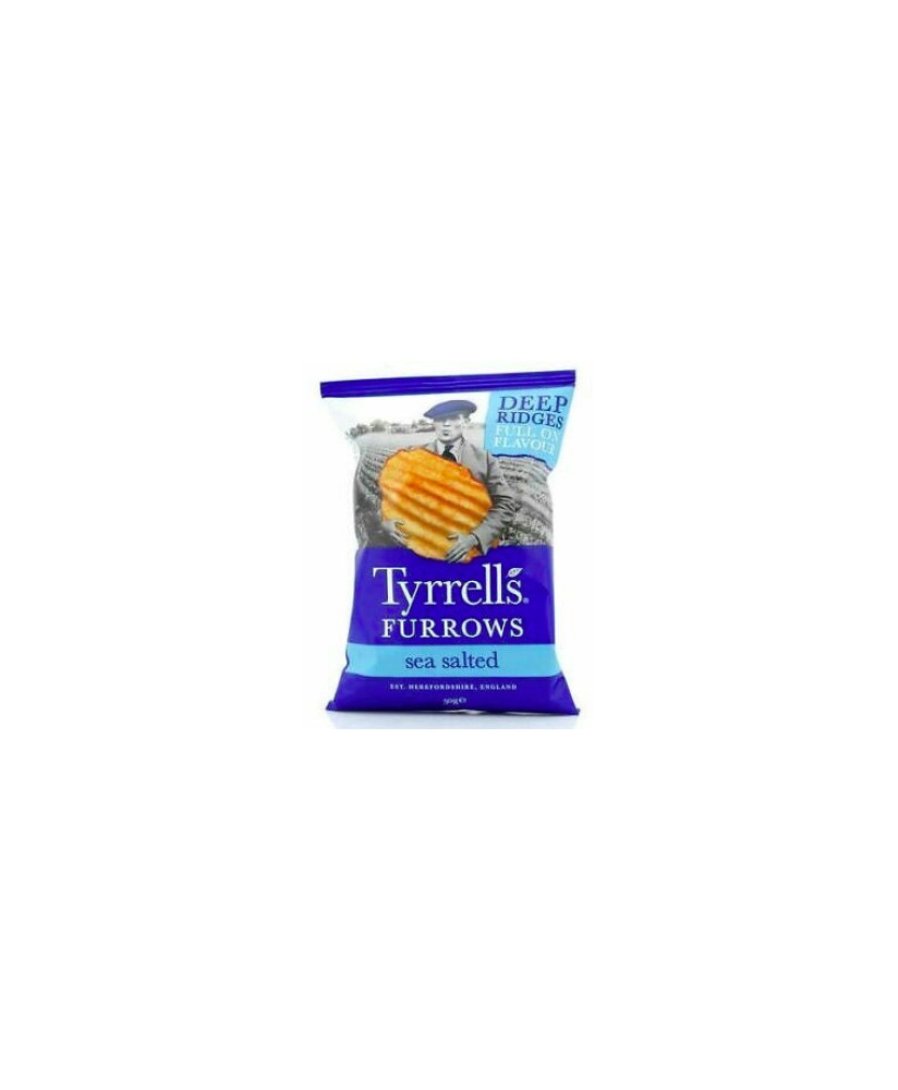 Tyrrells - Patatine "Rustiche" Furrows Sea Salted - 150g