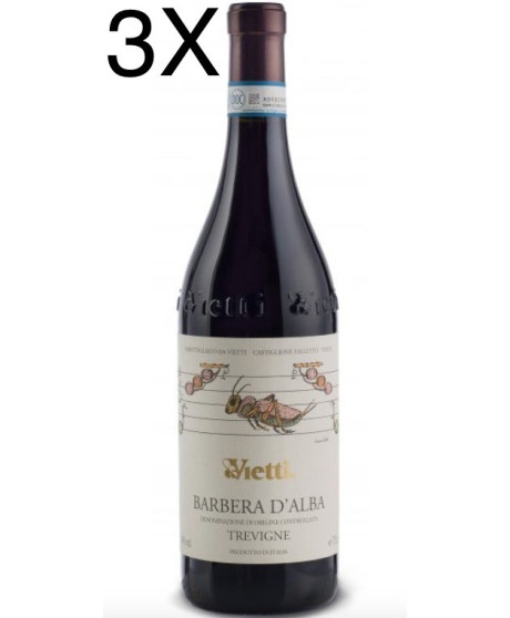 (3 BOTTIGLIE) Vietti - Tre Vigne - Barbera d’Alba 2021 - DOC - 75cl