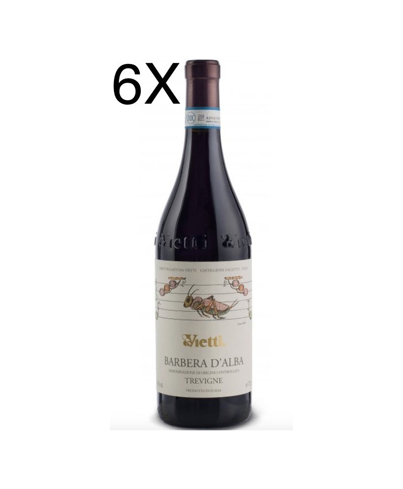(3 BOTTLES) Vietti - Tre Vigne 2018 - Barbera d’Alba DOC - 75cl