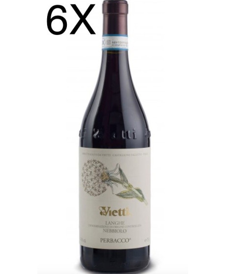 (3 BOTTIGLIE) Vietti - Perbacco 2018 - Nebbiolo Langhe - DOC - 75cl (3 BOTTIGLIE) Vietti - Perbacco 2018 - Nebbiolo Langhe - DOC - 75cl