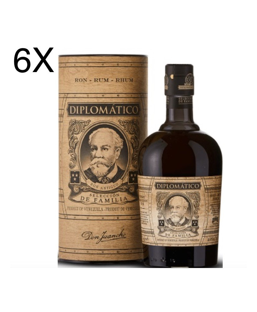 (3 BOTTLES) Diplomatico - Seleccion de Familia - 12 years - 70cl