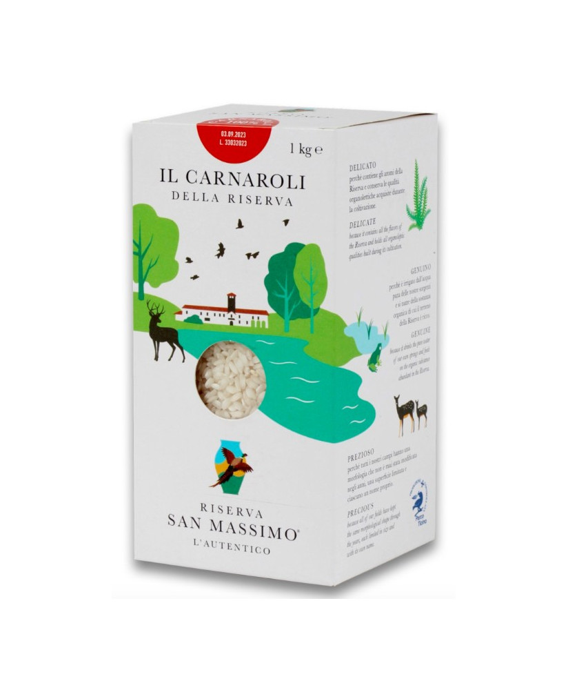 Riserva San Massimo - Riso Carnaroli Superfino - 1000g