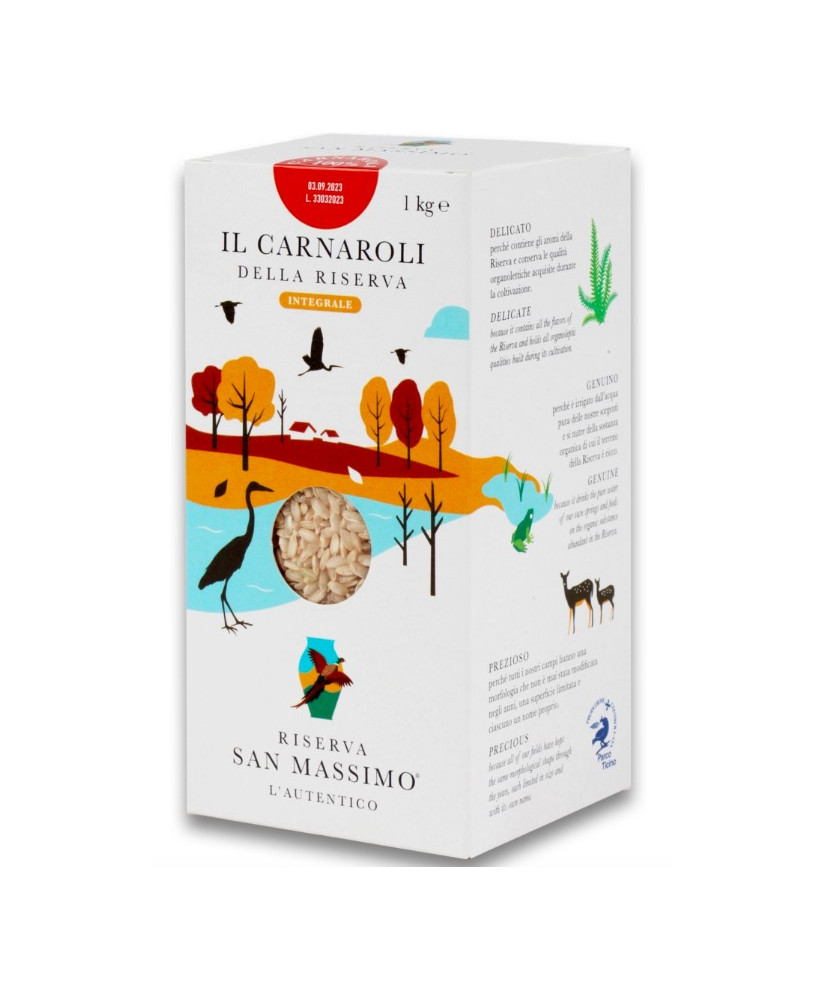 Riserva San Massimo - Whole Wheat Carnaroli Rice - 1000g