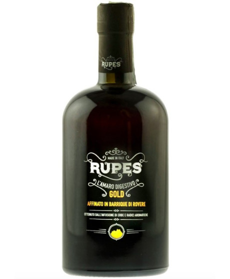 Rupes - Gold - L' Amaro Digestivo - Affinato in barrique di rovere - 70cl