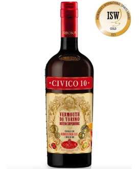 Sibona - Civico 10 - Vermouth di Tornino - Rosso Superiore - 70cl