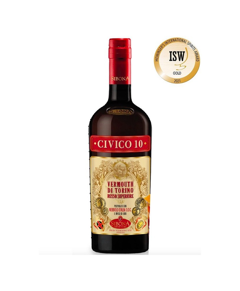 Sibona - Civico 10 - Vermouth di Tornino - Rosso Superiore - 70cl