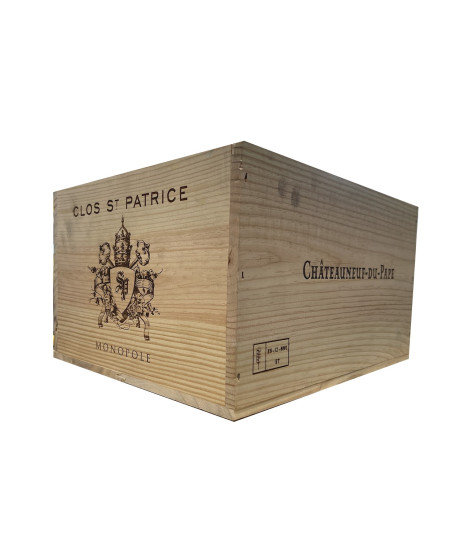 Cassetta Legno Chateauneuf du Pape