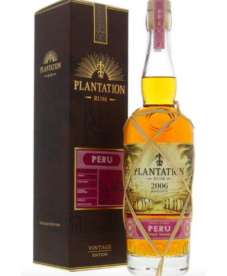 Plantation - Rum Peru' 2006 - Limited Edition - Gift Box - 70cl