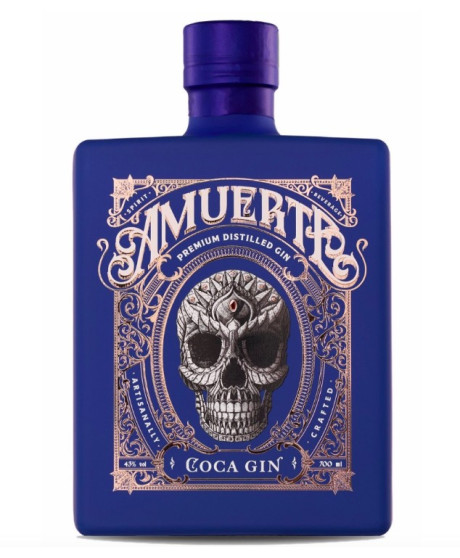 Amuerte - Peruvian Coca Leaf Gin - BLUE LIMITED EDITION - 70cl