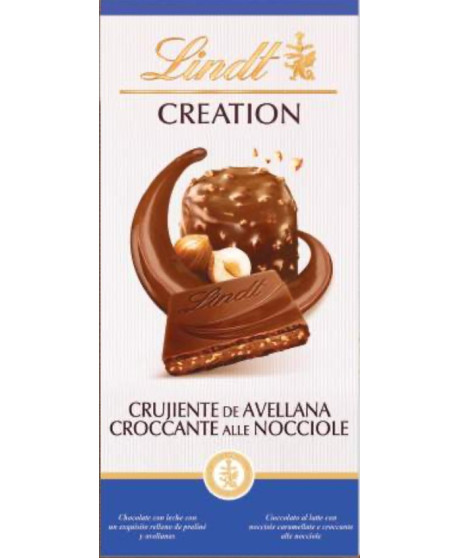 Lindt - Creation - Crunchy with Hazelnuts - 150g